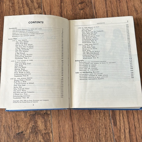 Vintage Our New Friends school book teachers edition 1946 -1947 hardcover series - Picture 6 of 7